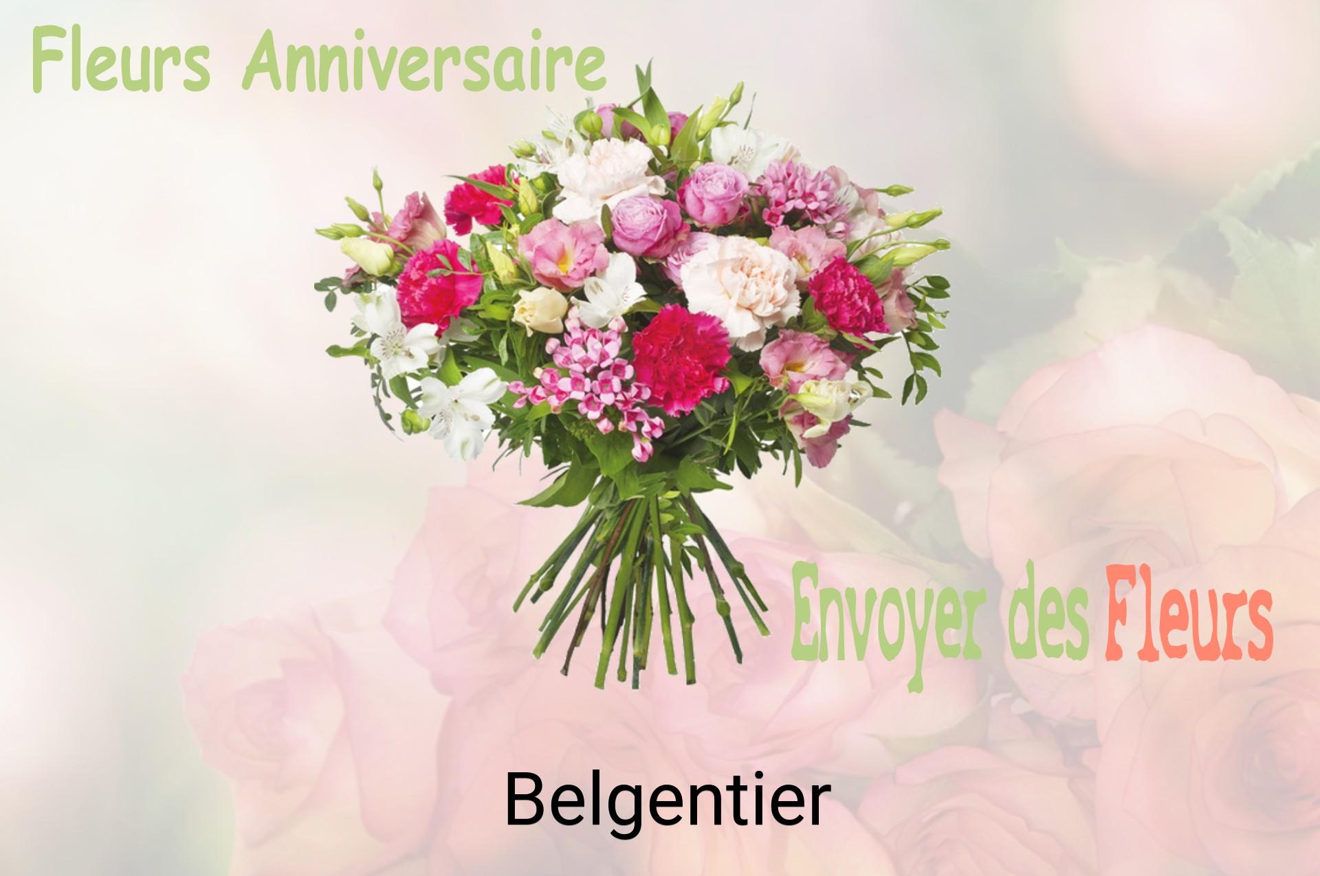Bouquet de fleurs d’anniversaire livré à Belgentier